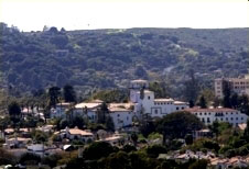 Overlooking Santa Barbara Court House