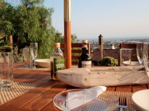 Overlooking Santa Barbara Court House
